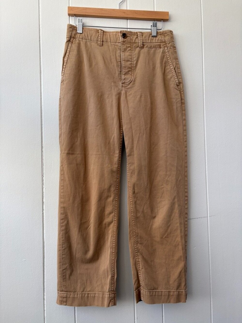 Everlane High Waisted Khaki Chino Ankle Pants